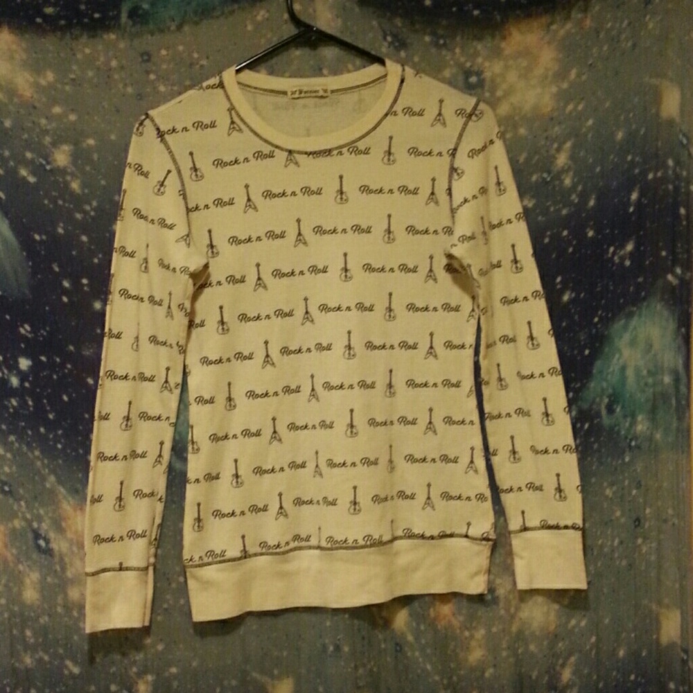 Girl's Rock n Roll Long Sleeve Tee